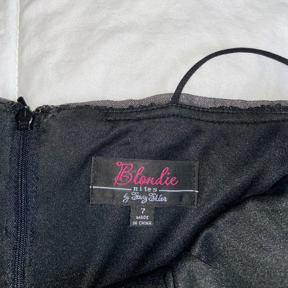 Sequined Mini Formal Dress - Picture 7 of 7